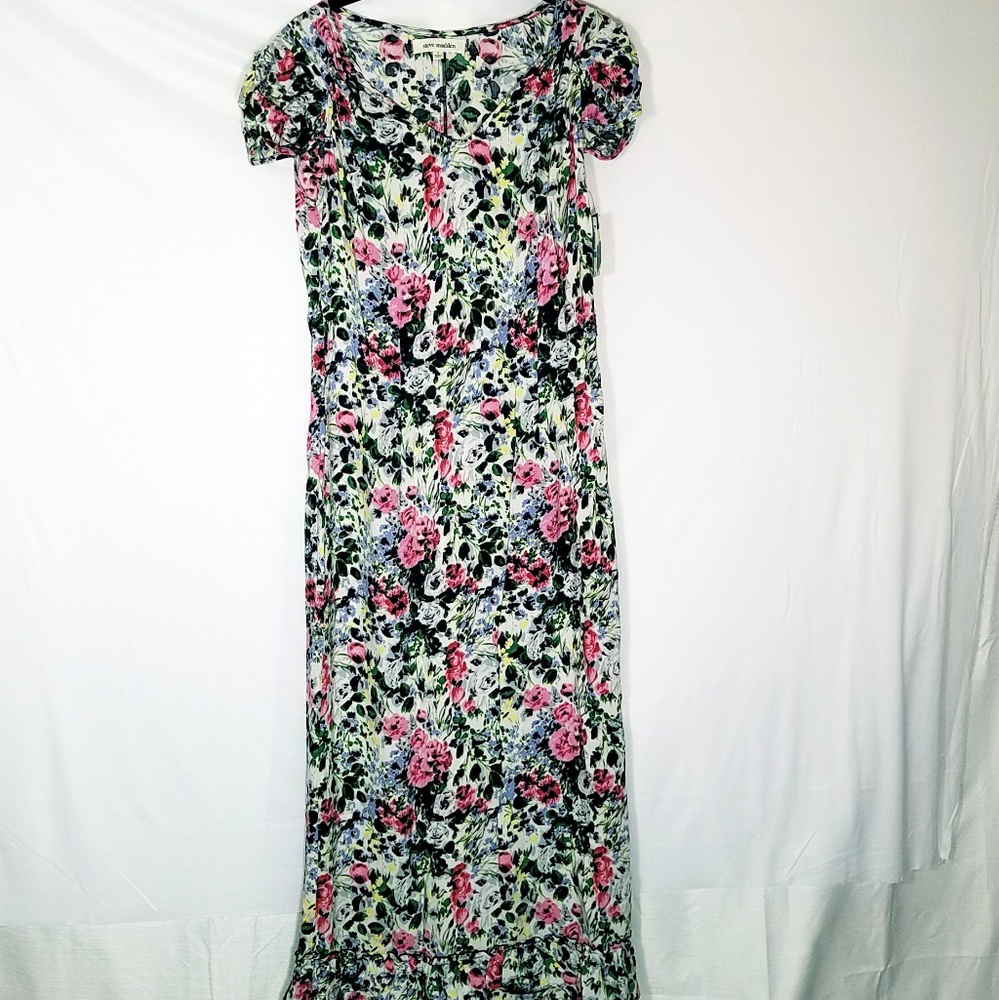 Steve Madden Floral Maxi Dress Size 9